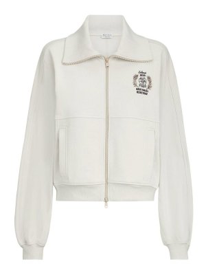 BRUNELLO CUCINELLI: Sweatshirts und Pullover - Sweatshirt - Weiß