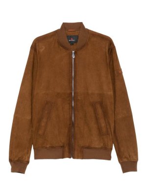 PEUTEREY: Lederjacken - Lederjacke - Braun