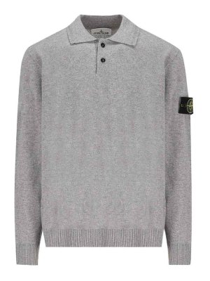 STONE ISLAND: Poloshirts - Poloshirt - Grau