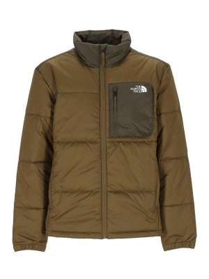 THE NORTH FACE: padded jackets - Nuketo Short Puffer Jacket Green