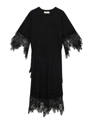 BLUMARINE: ニーレングスドレス - 膝丈ドレス - 黒