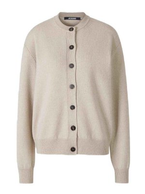 JACQUEMUS: Cardigans - Cardigan - Beige
