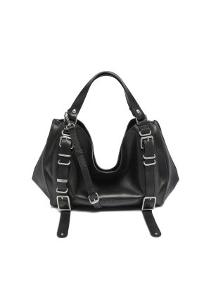 DIESEL: トートバッグ - トートバッグ - 黒