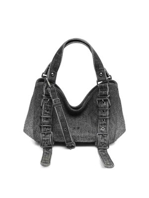 DIESEL: Sacs à main - Sac Cabas - Noir