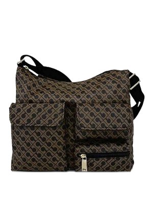 GHERARDINI: Luggage & Travel bags - Brown Medium Excalibur Bag