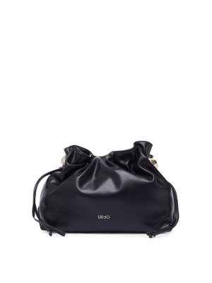 Liu Jo: Secchielli - Borsa a secchiello in ecopelle nera