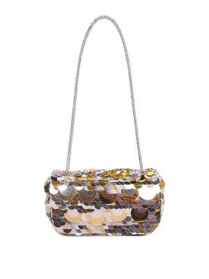 RABANNE: Sacs à main - Sac Cabas - Argent