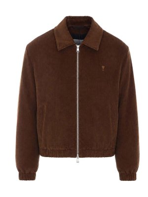 AMI PARIS: padded jackets - Ami De Coeur Padded Jacket