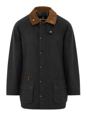 BARBOUR: short coats - Sage Icons Beaufort Jacket