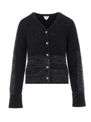 BOTTEGA VENETA: Cárdigans - Cárdigan - Negro