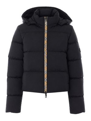 BURBERRY: padded jackets - Black Down Jacket