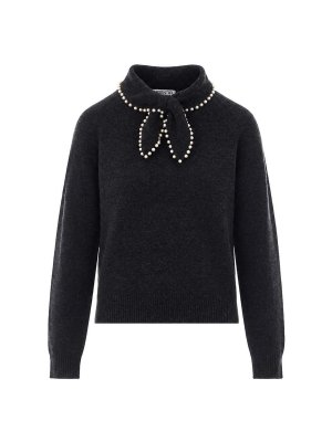 ESSENTIEL ANTWERP: crew necks - Kasa Grey Sweater