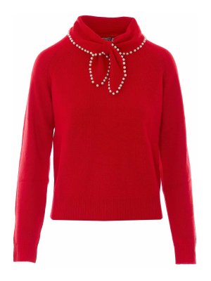 ESSENTIEL ANTWERP: crew necks - Kasa Red Sweater