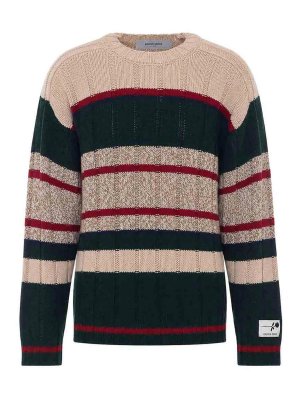 GOLDEN GOOSE: Suéteres con cuello pico - Suéter Cuello Redondo - Multicolor