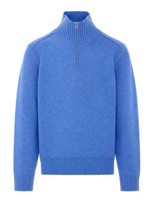GUEST IN RESIDENCE: Pull col rond - Pull Col Rond - Bleu