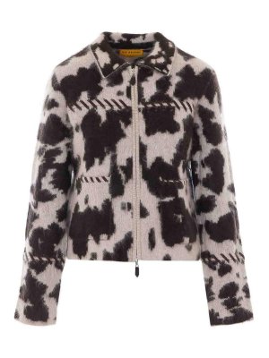 GUEST IN RESIDENCE: giacche casual - Giacca in pelle di vacchetta Grizzly