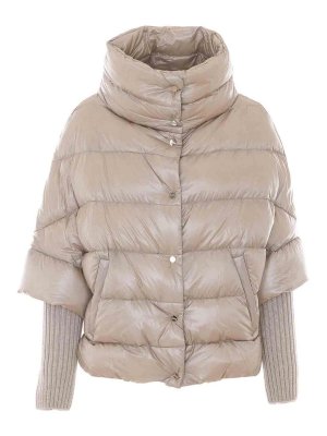 HERNO: Kurze Daunenjacken - Daunenjacke - Beige