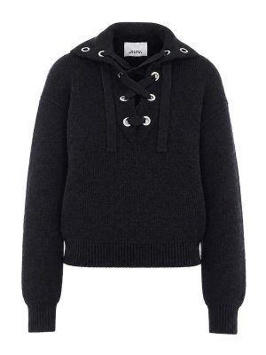 ISABEL MARANT: クルーネック - クルーネック - 黒