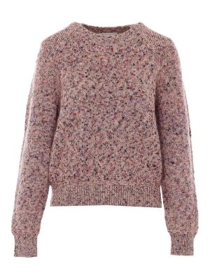 Isabel Marant Etoile: Suéteres con cuello pico - Suéter Cuello Redondo - Rosado