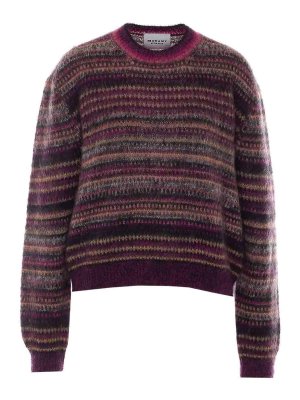 Isabel Marant Etoile: Pull col rond - Pull Col Rond - Violet