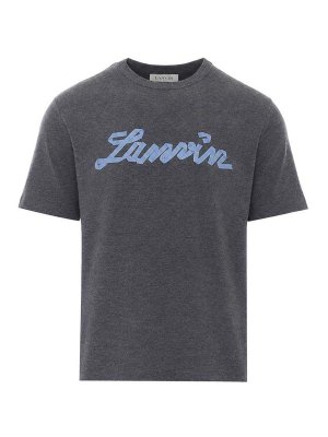 LANVIN: Camisetas - Camiseta - Gris