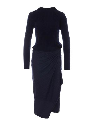 Pinko: Rollkragenpullover  und Polo-Ausschnitt - Rollkragenpullover - Blau