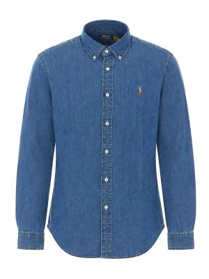 POLO RALPH LAUREN: polo shirts - Polo Logo Denim Shirt