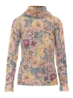 TWINSET: crew necks - Twinset Multicolor Sweater
