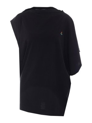 VIVIENNE WESTWOOD: T-shirts - T-Shirt - Schwarz