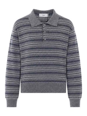 DUNST: crew necks - Unisex Striped Sweater