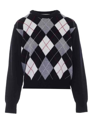DUNST: Pull col rond - Pull Col Rond - Noir