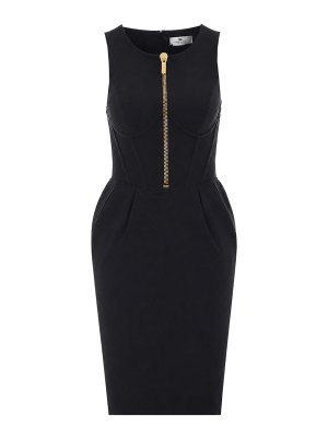 ELISABETTA FRANCHI: crew necks - Dress