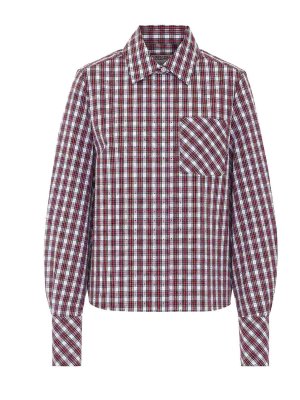 ESSENTIEL ANTWERP: shirts - Kalmia Check Shirt