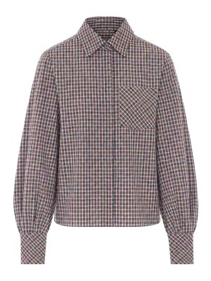 ESSENTIEL ANTWERP: shirts - Kalmia Check Shirt