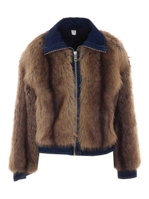 Liu Jo: bombers - Faux Fur Bomber Jacket
