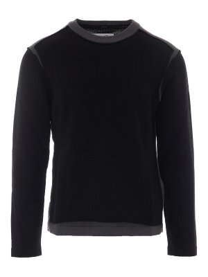 MM6 MAISON MARGIELA: クルーネック - クルーネック - 黒