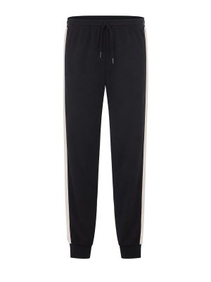 MM6 MAISON MARGIELA: スウェットパンツ - トラックスーツ ボトムス - 黒