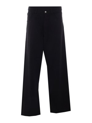 MM6 MAISON MARGIELA: スウェットパンツ - トラックスーツ ボトムス - 黒