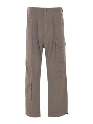 VIVIENNE WESTWOOD: pantaloni casual - Pantaloni color talpa
