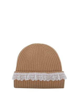 GANNI: beanies - Lace Beanie