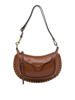 ISABEL MARANT: ショルダーバッグ - ショルダーバッグ - ブラウン