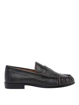 ANGEL ALARCON: Loafers & Slippers - Leather Loafers