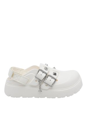 CROCS: Zapatos chinelas - Chinelas - Blanco