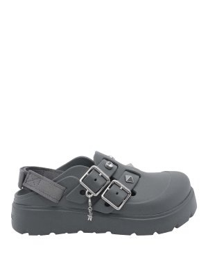 CROCS: sabot - Zoccolo tempestato di stelle mocassino grigio