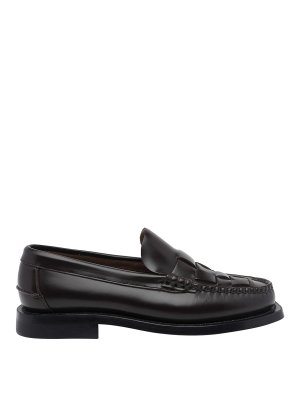 HEREU: Loafers & Slippers - Dark Brown Nombela Loafers