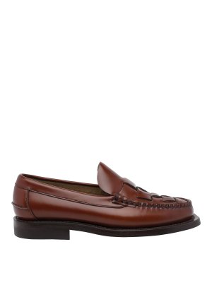 HEREU: Loafers & Slippers - Brown Nomblea Loafers