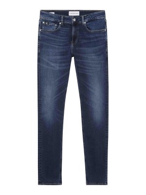 CALVIN KLEIN: Jeans Rectos - Vaqueros Rectos - Azul