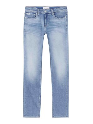 CALVIN KLEIN: Jeans Rectos - Vaqueros Rectos - Azul