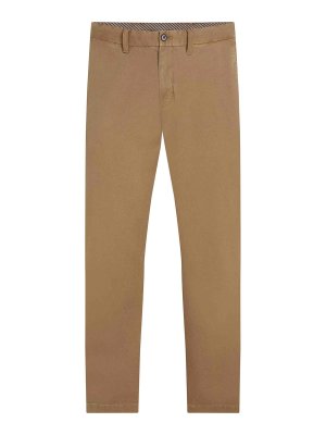 TOMMY HILFIGER: Pantalons casual - Pantalons Décontractés - Beige