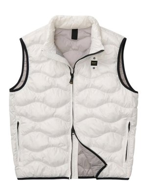 BLAUER: knee length coats - White Jackets